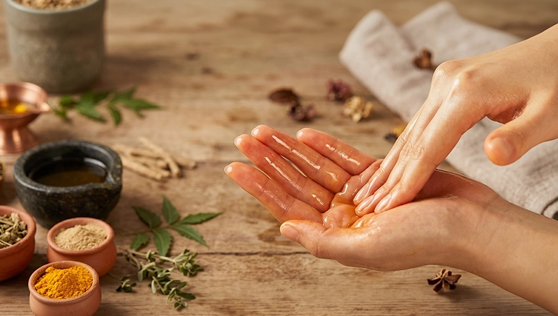 Oil for Abhyanga Self-Massage