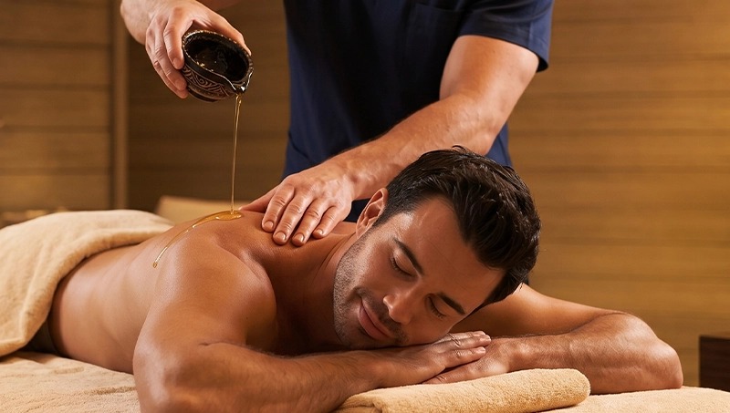 Targeted Hot Oil Massage