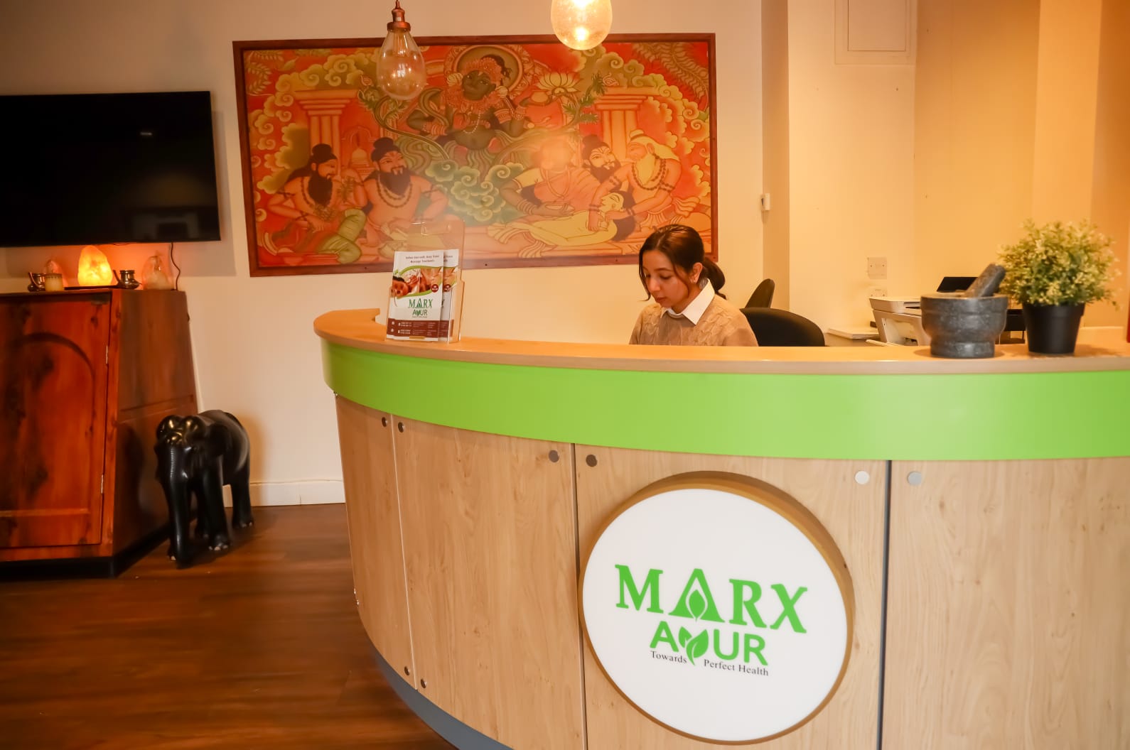 Marx Ayur product shelf