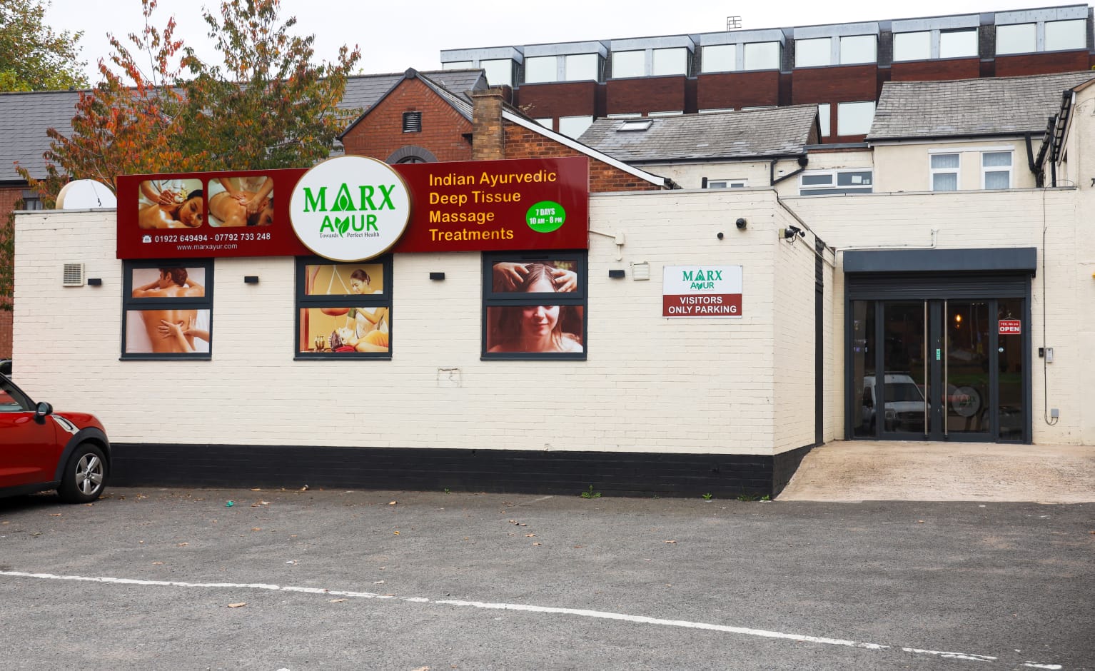 Marx Ayur clinic reception