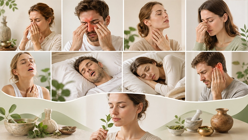 Common Symptoms of a Blocked Nose